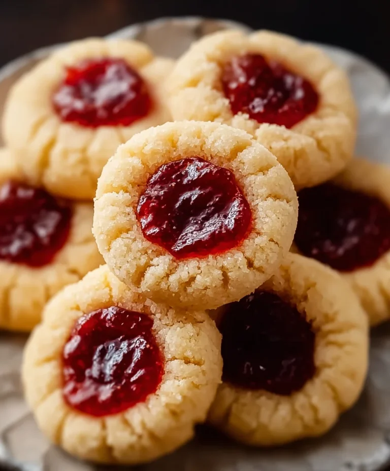 Easy Thumbprint Cookies – Melt-in-Your-Mouth Delight