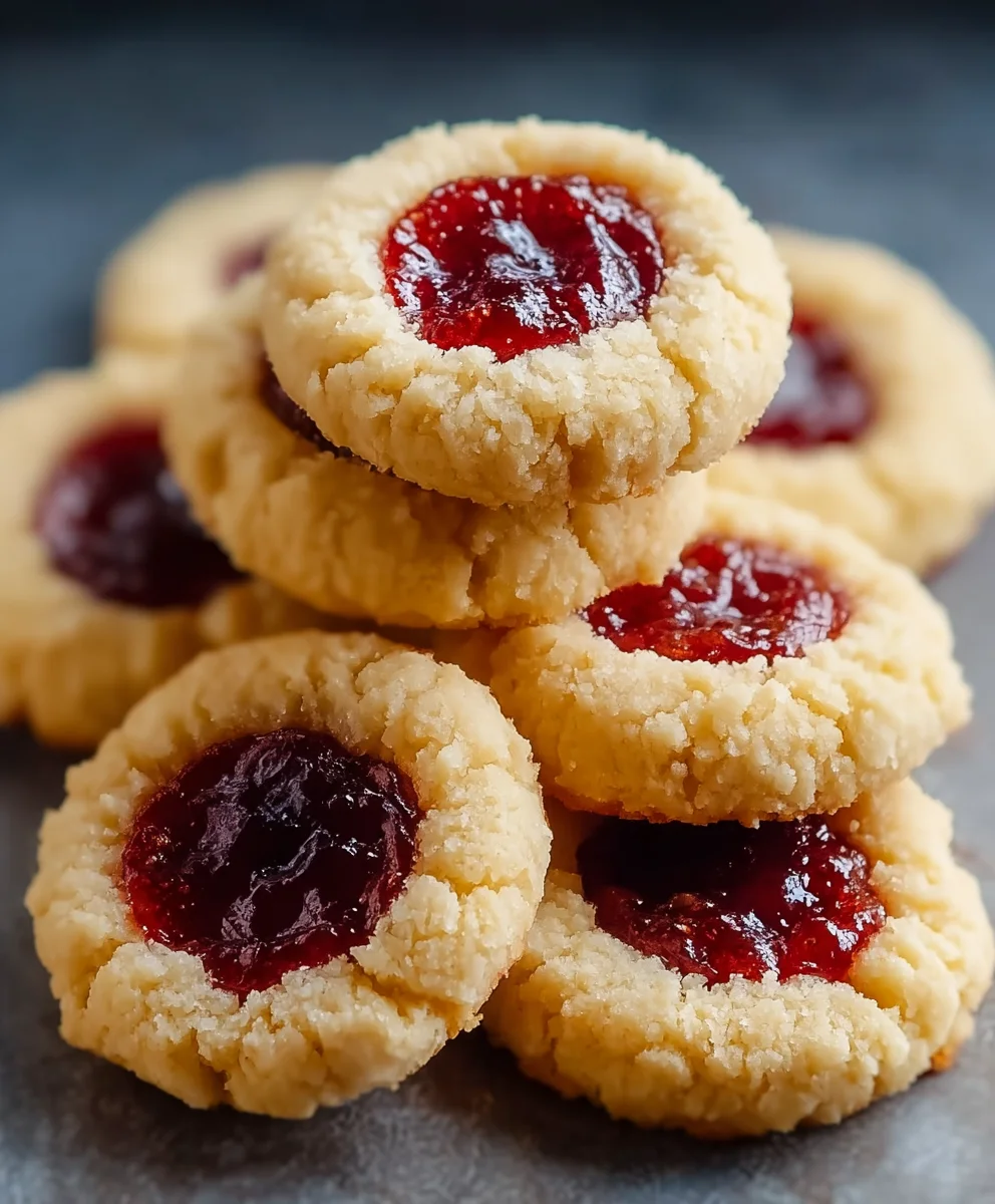 Easy Thumbprint Cookies - Melt-in-Your-Mouth Delight