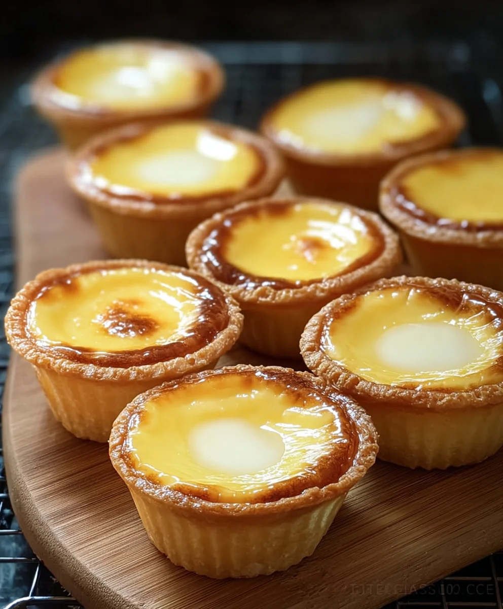 Melty Japanese Cheese Tarts- Easy & Delicious Recipe