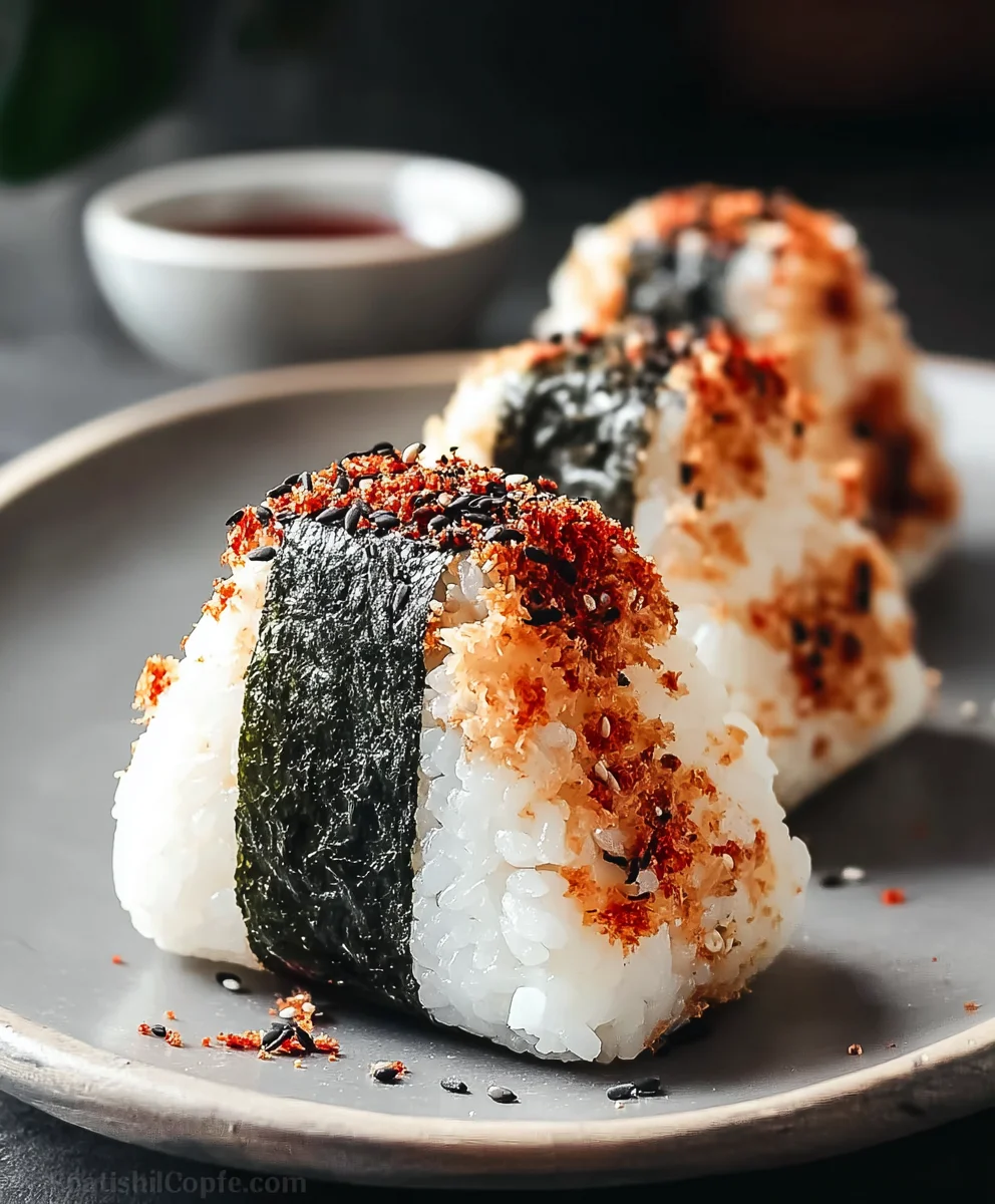 Spicy Tuna Onigiri - Easy Flavorful Japanese Rice Balls