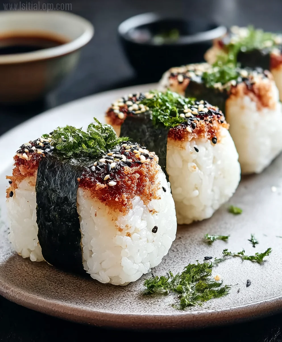 Spicy Tuna Onigiri - Easy Flavorful Japanese Rice Balls