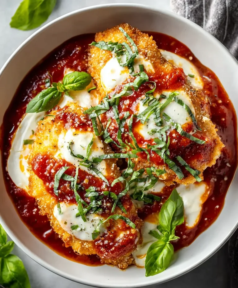 Chicken Parm Cottage Cheese Bowl – Healthy Meal