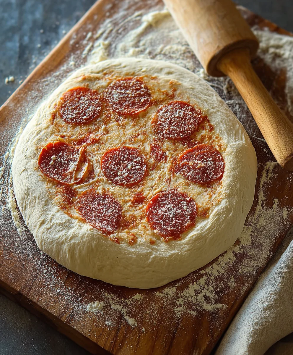 Easy Two Ingredient Pizza Dough Recipe