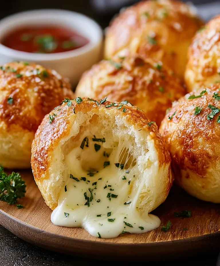 Gooey Mozzarella Biscuit Bombs – Easy Cheesy Bites