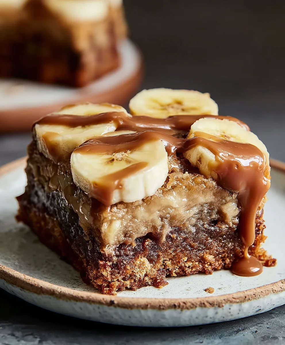 Homemade Banana Bread Brownies - Delicious Fudgy Bites