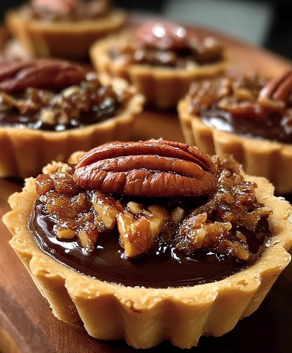 Easy Mini Pecan Tarts - Decadent Nutty Bites