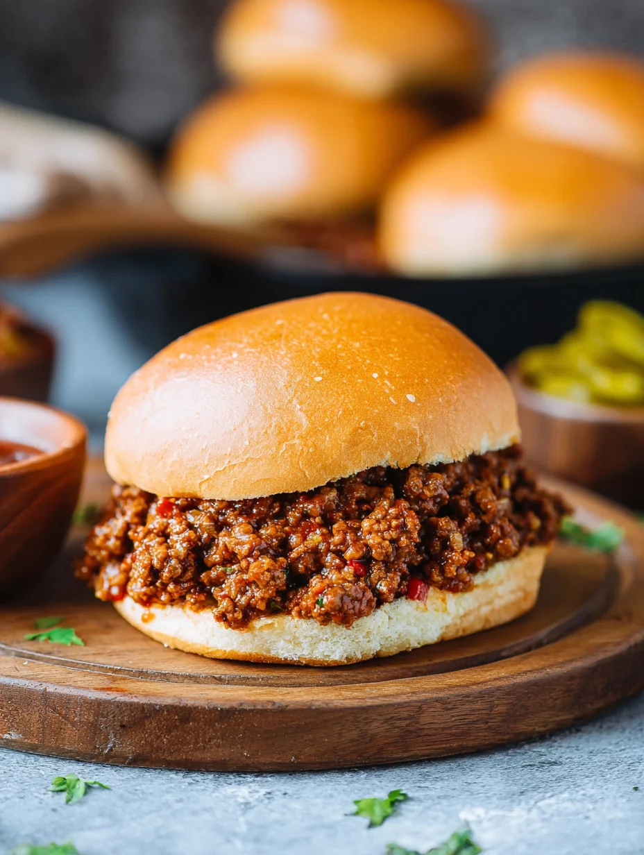 Easy Beef Sloppy Joes Recipe - Quick & Delicious