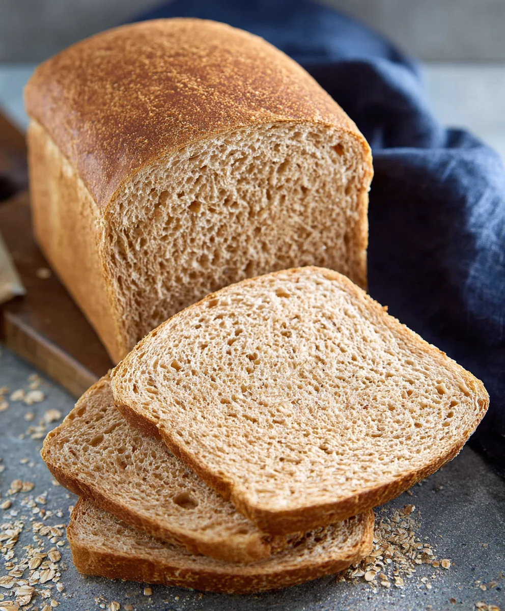 Easy Whole Wheat Bread Recipe - Healthy & Delicious