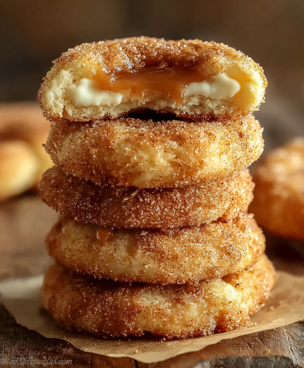 Churro Cheesecake Cookies - Delicious Dessert Bliss