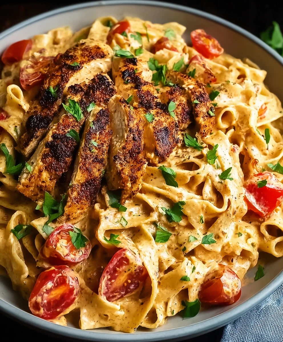 Quick Creamy Cajun Chicken Pasta Recipe