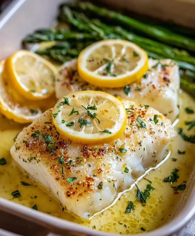 Lemon Garlic Butter Baked Cod- Easy & Delicious