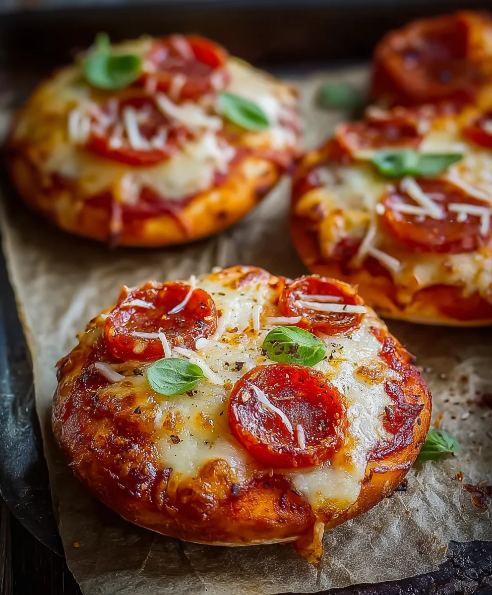 Easy Mini Lunchbox Pizzas - Quick Lunch Idea
