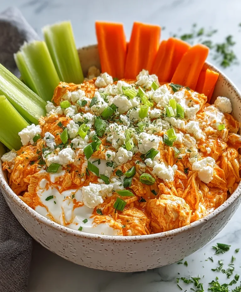 Buffalo Chicken Cottage Cheese Bowl- Healthy & Easy