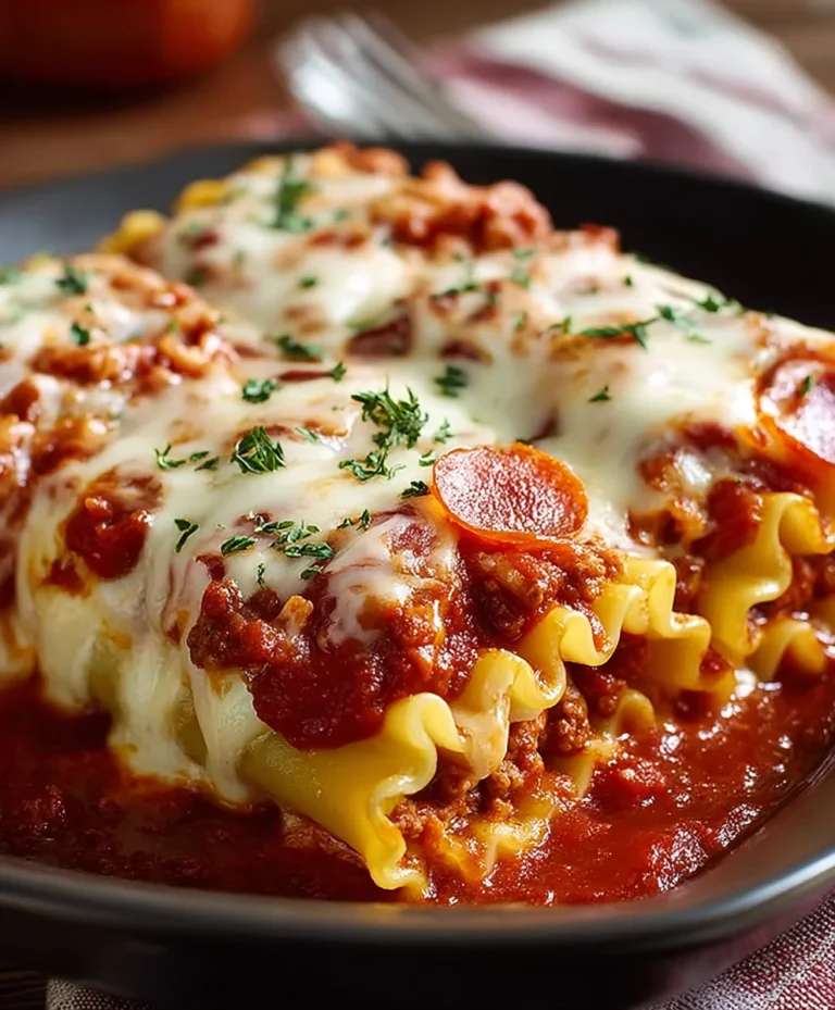 Beef Beef Pepperoni Pizza Lasagna Roll Ups Recipe