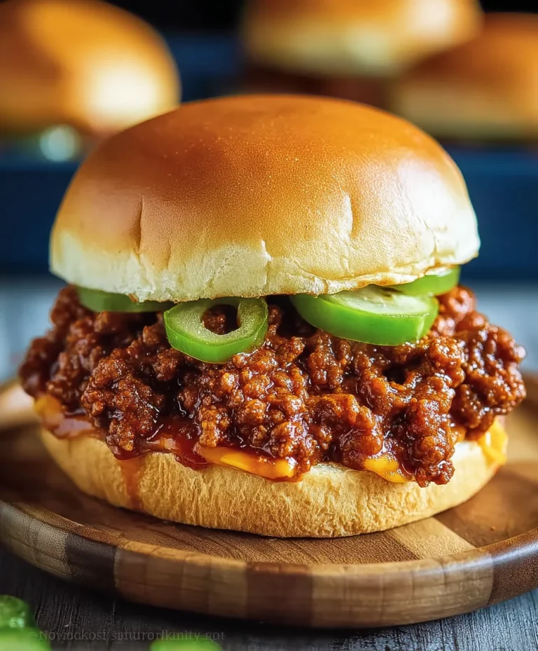 Classic Sloppy Joes – Easy Ground Beef Recipe