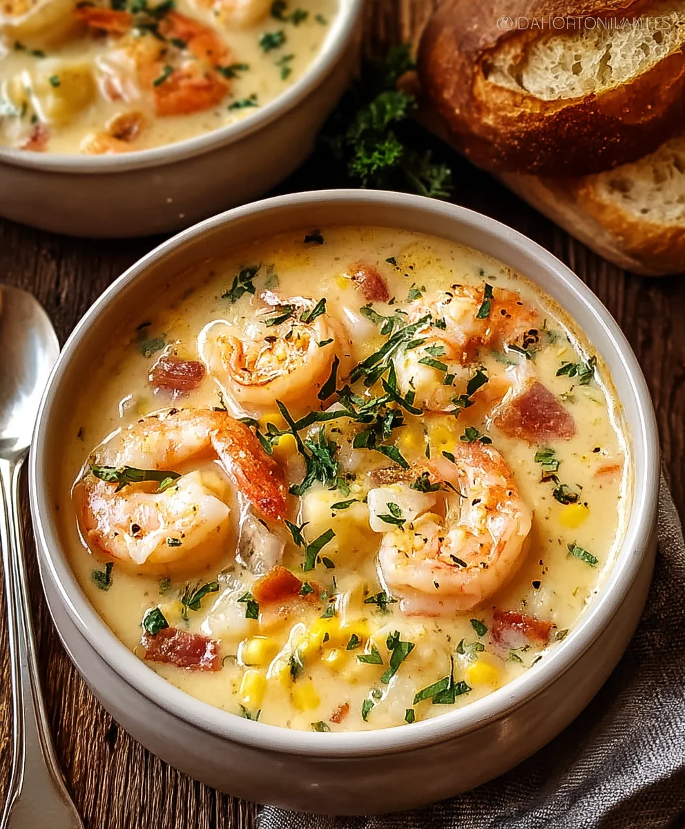 Creamy Shrimp Chowder Recipe - Easy & Delicious