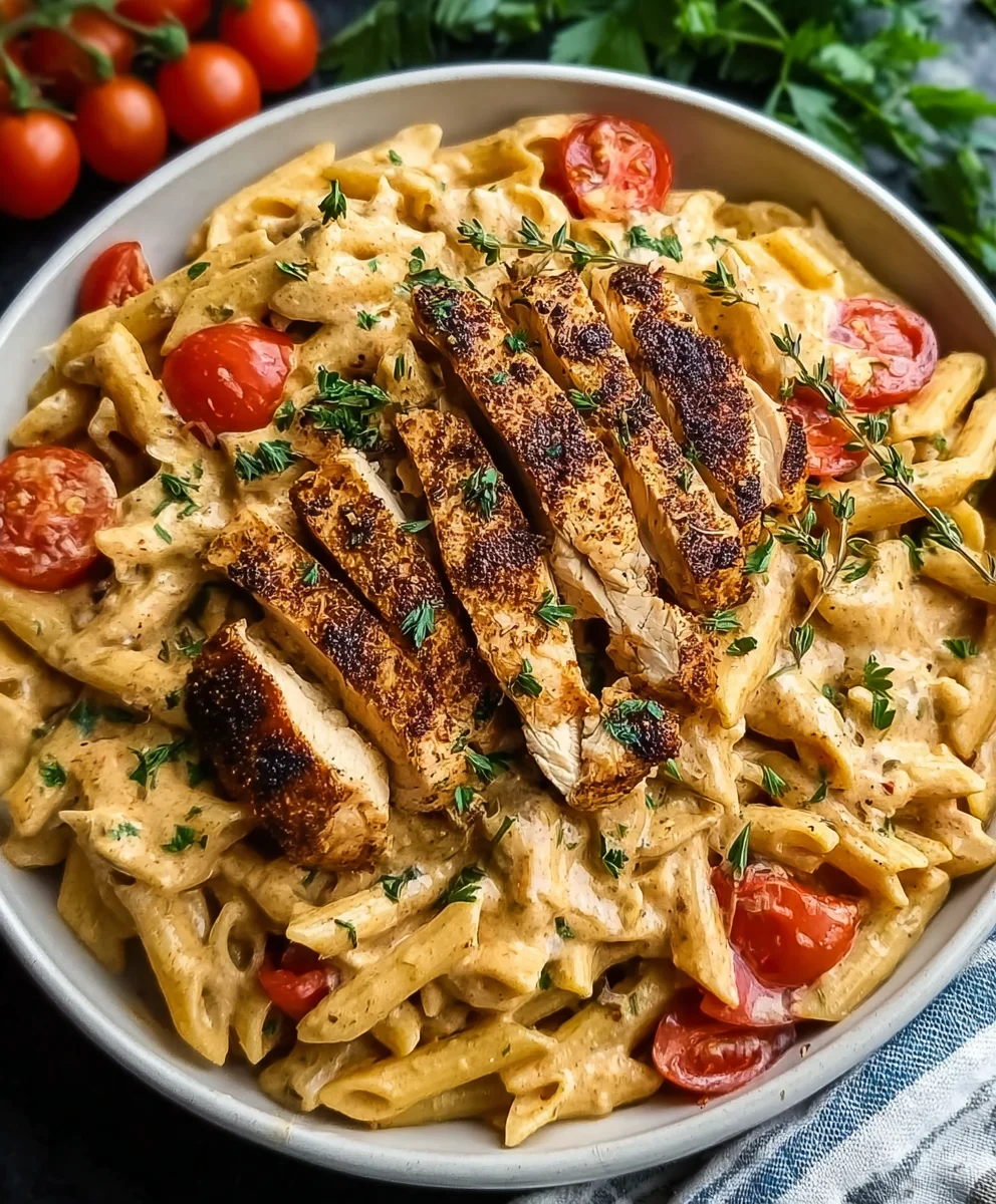 Quick Creamy Cajun Chicken Pasta Recipe
