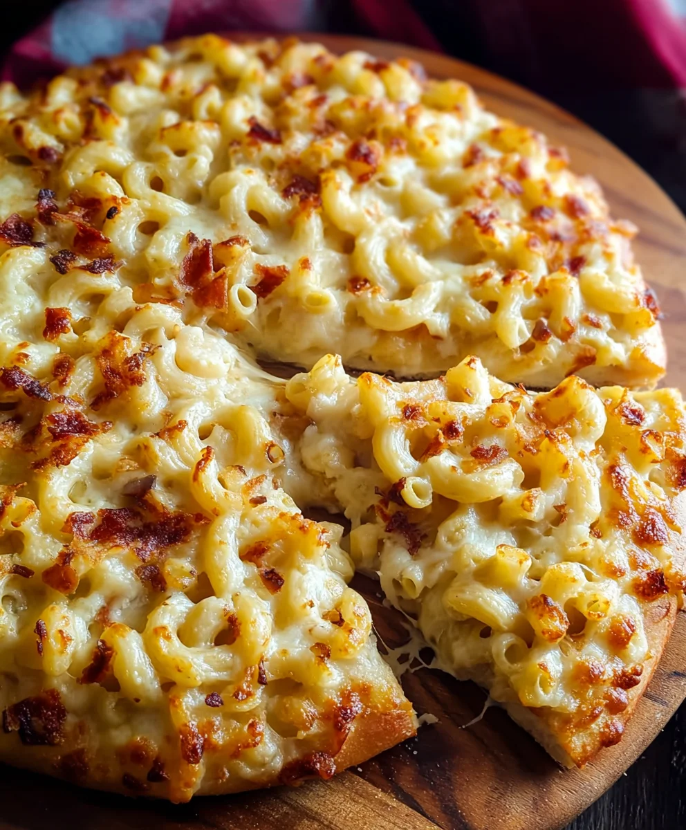 Ultimate Mac and Cheese Pizza - Creamy Delicious Recipe
