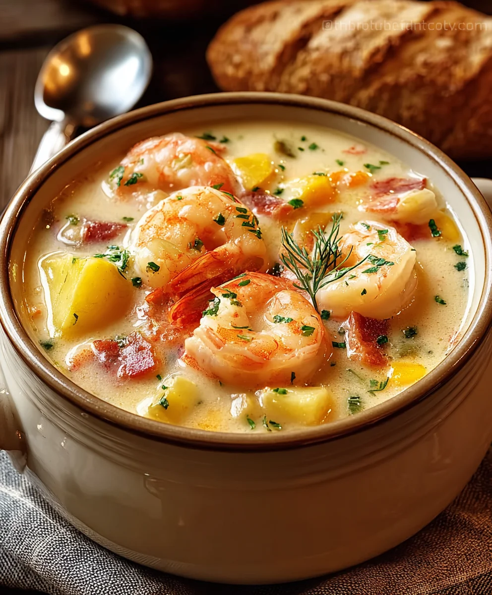 Creamy Shrimp Chowder Recipe - Easy & Delicious