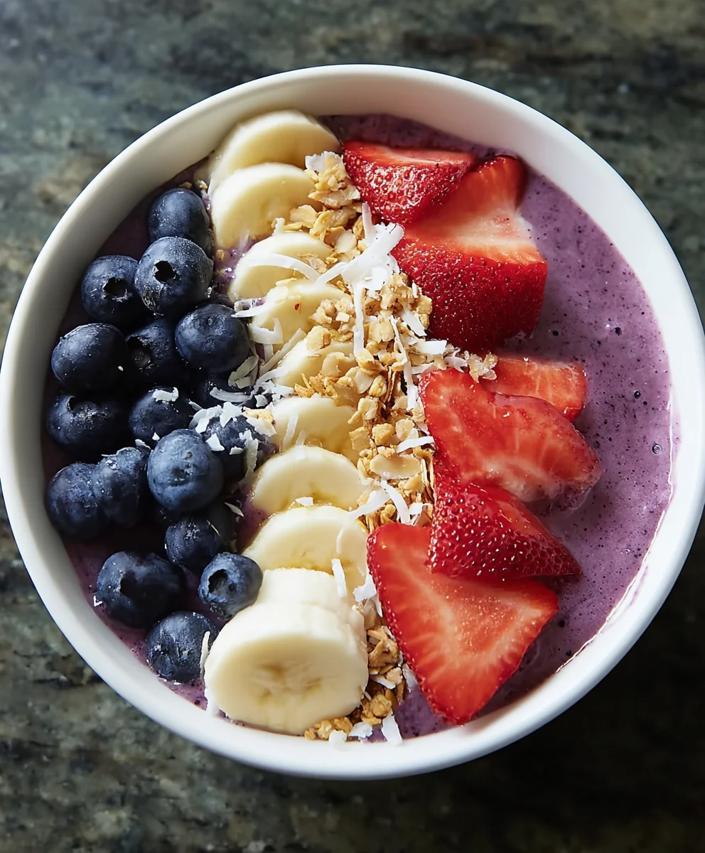 Fresh Acai Breakfast Bowl- Easy & Healthy Start