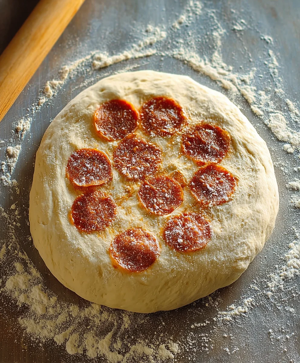 Easy Two Ingredient Pizza Dough Recipe