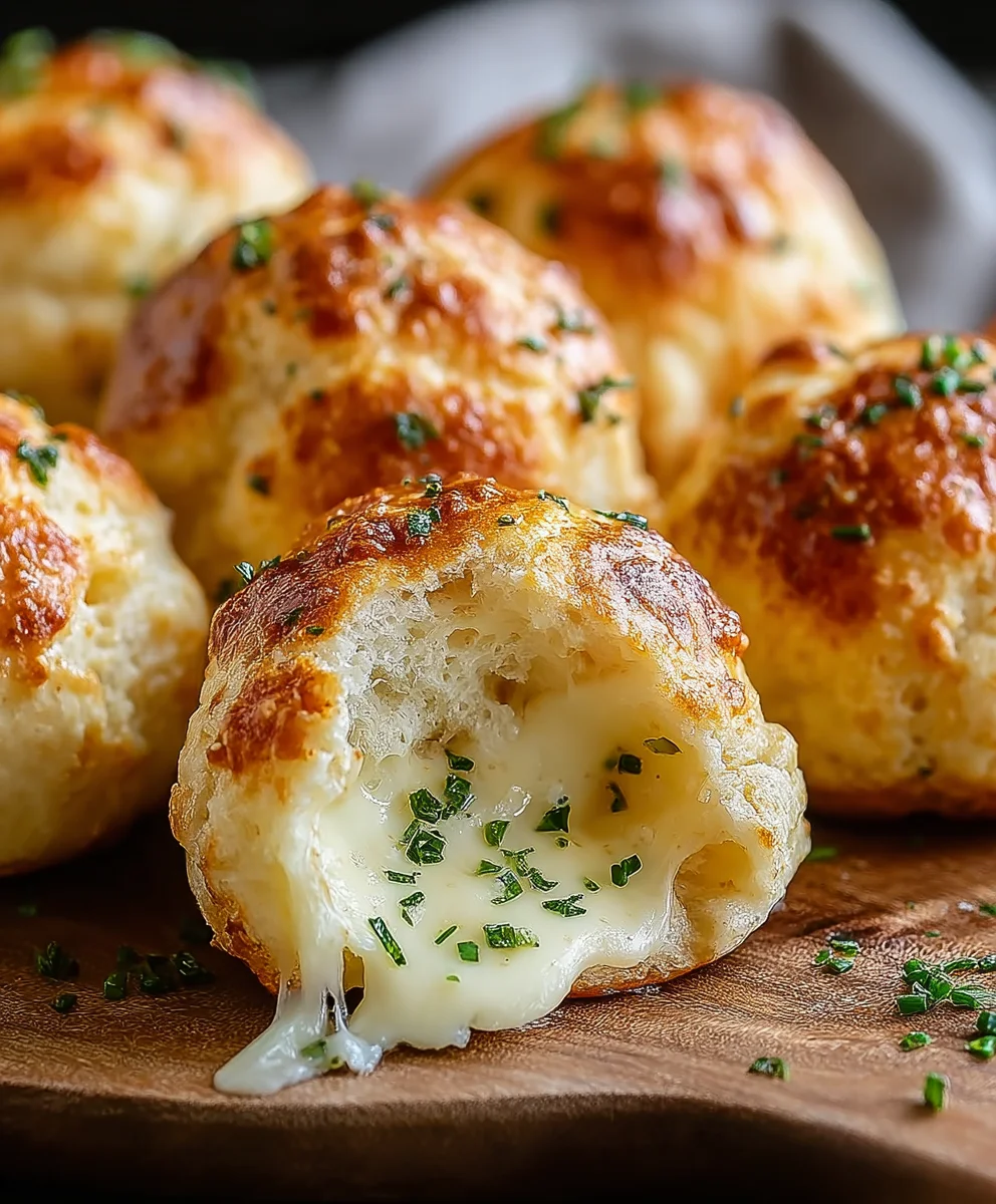 Gooey Mozzarella Biscuit Bombs - Easy Cheesy Bites