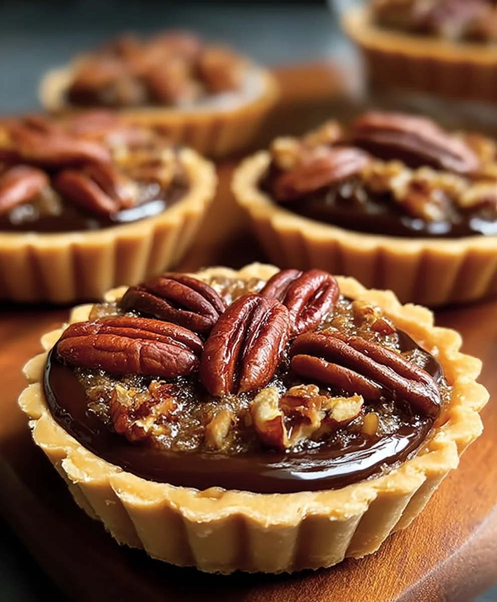 Easy Mini Pecan Tarts - Decadent Nutty Bites