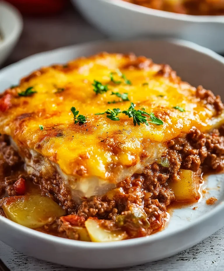 Easy Ground Beef Hobo Casserole Recipe
