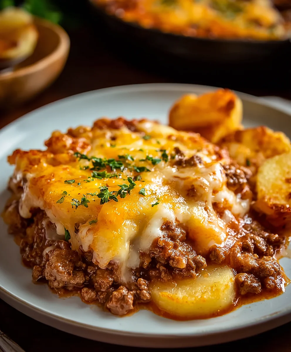 Easy Ground Beef Hobo Casserole Recipe