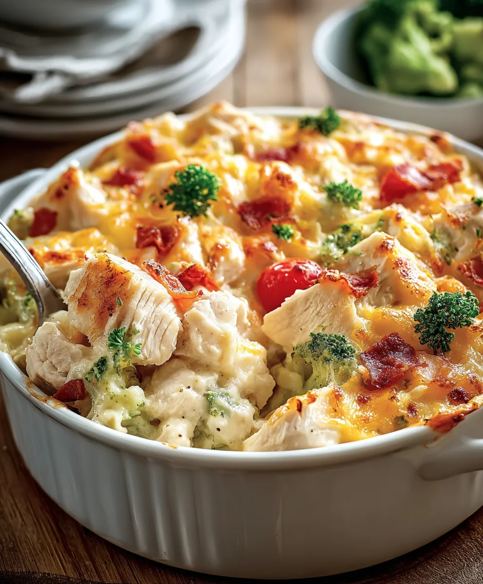 Easy Low-Carb Chicken Casserole Recipe