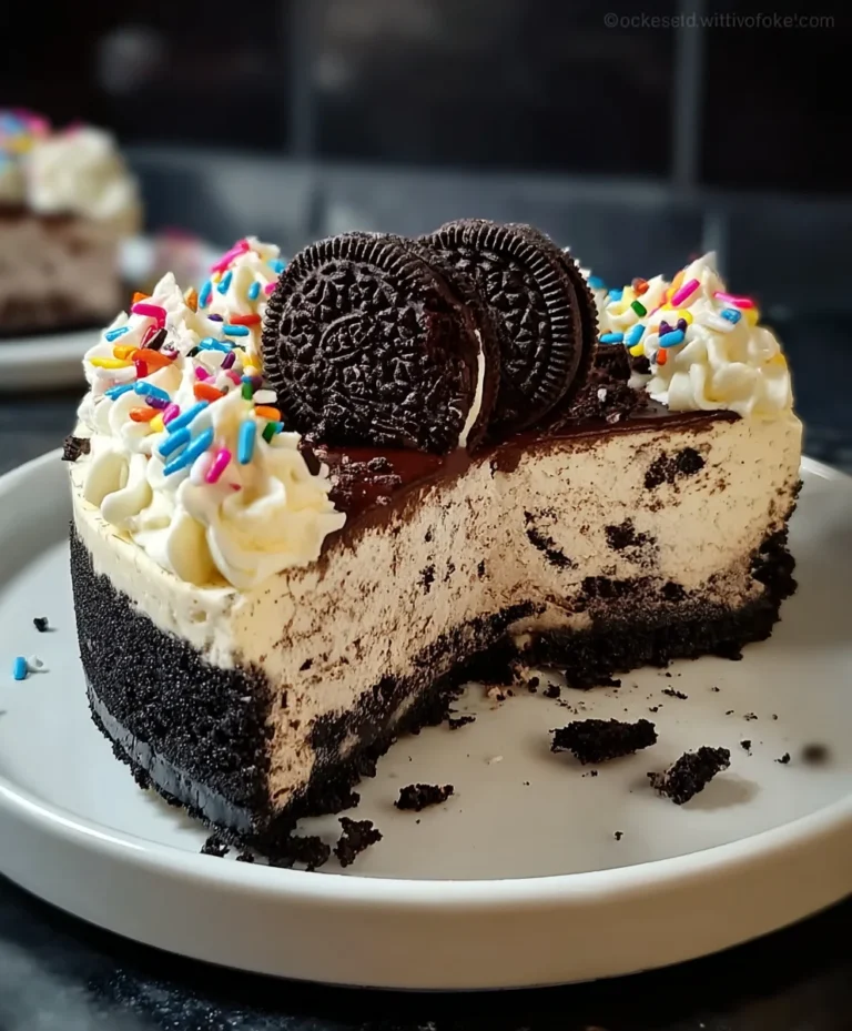 Easy No-Bake Oreo Cheesecake Recipe