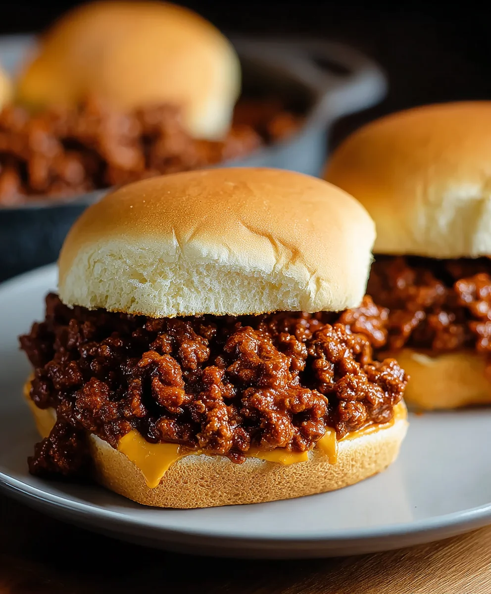 Easy Homemade Sloppy Joe Sandwiches- Quick & Delicious