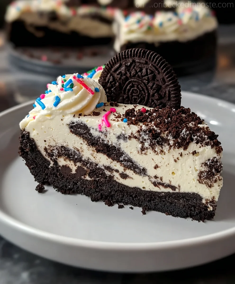 Easy No-Bake Oreo Cheesecake Recipe