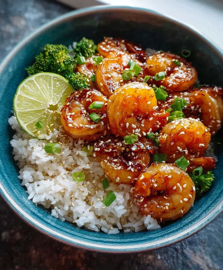 Honey Garlic Shrimp Bowls – Easy Weeknight Dinner