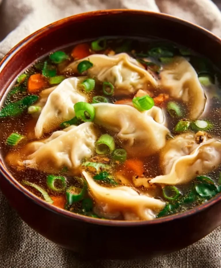 Savory Beef Potsticker Soup – Easy Comfort Food