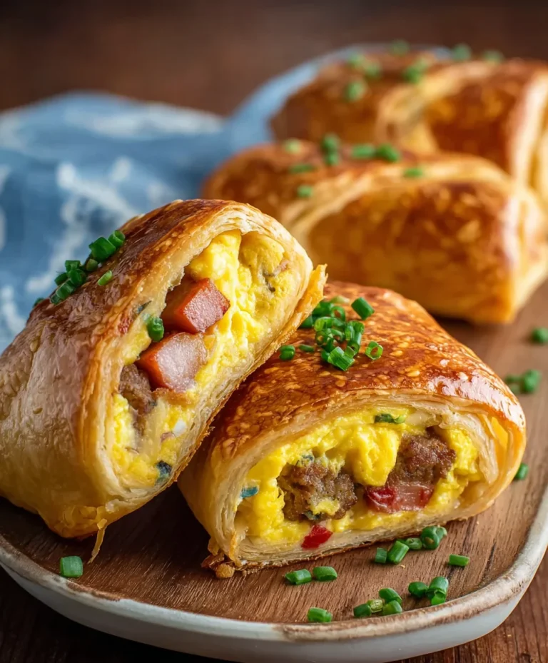 Sausage Egg Breakfast Roll Ups Easy Morning Treat