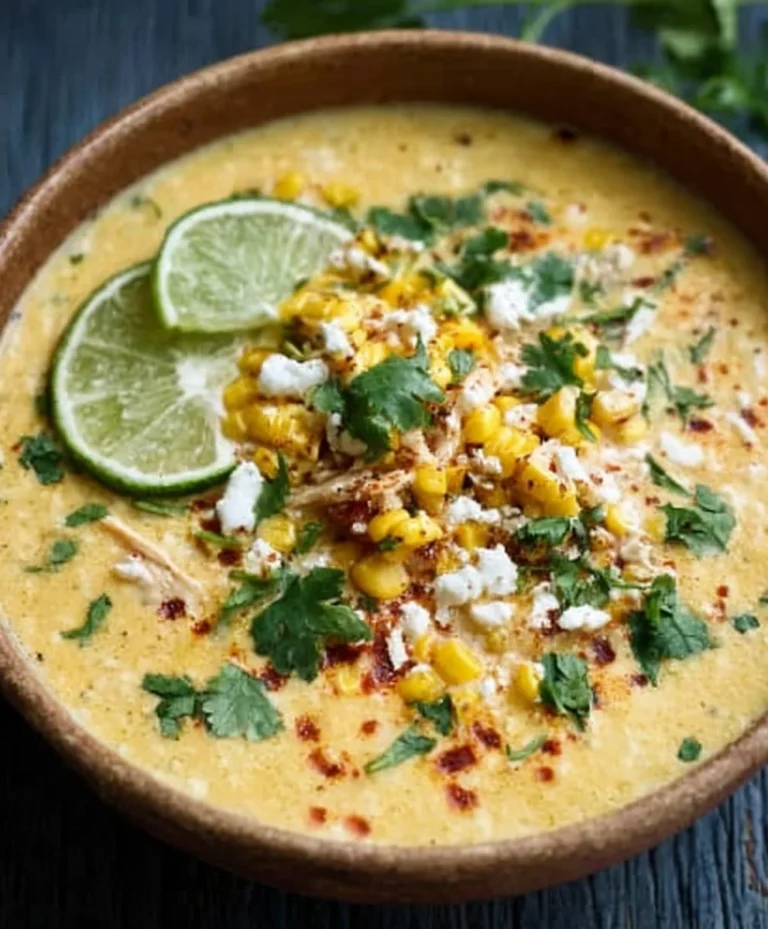 Authentic Mexican Street Corn Soup Recipe