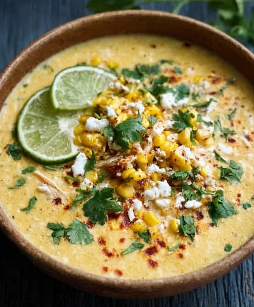 Authentic Mexican Street Corn Soup Recipe