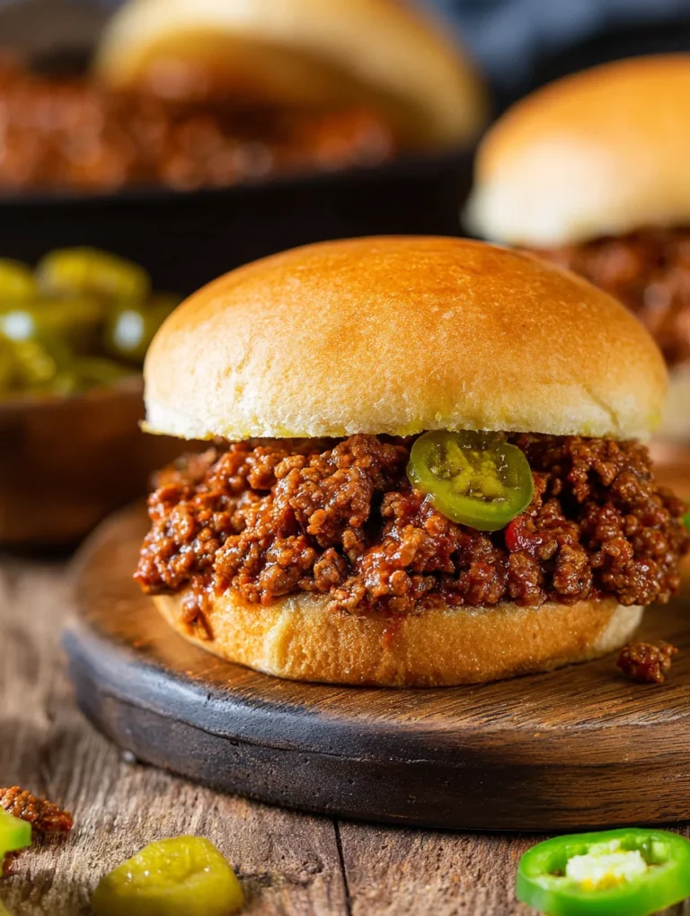 Easy Beef Sloppy Joes Recipe – Quick & Delicious