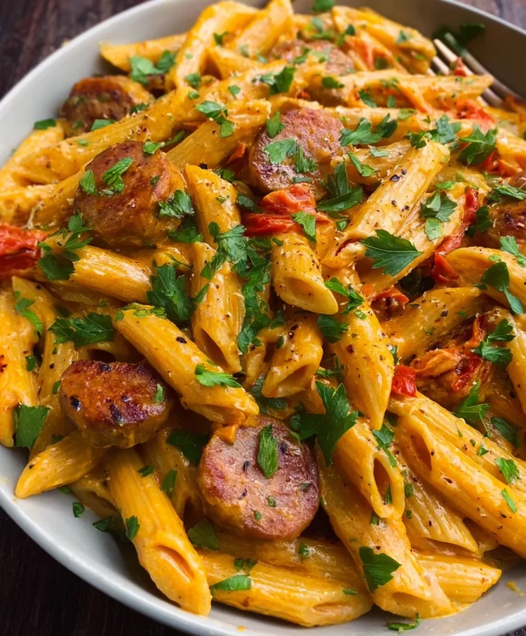 One Pot Creamy Beef Cajun Pasta Quick Recipe