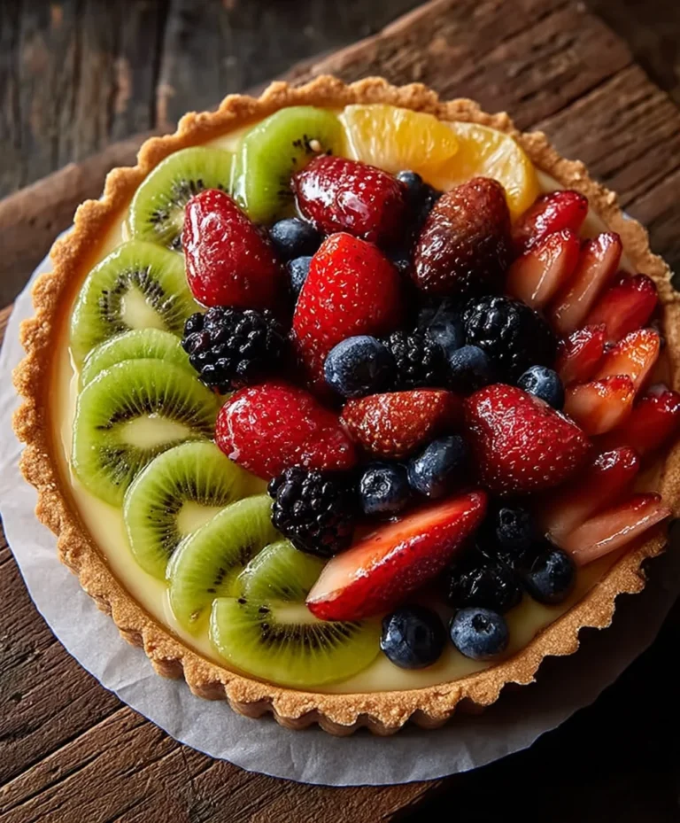 Fresh Fruit Tart Recipe- Easy & Delicious Dessert