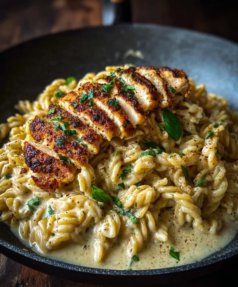 Creamy Chicken Garlic Parmesan Pasta Recipe