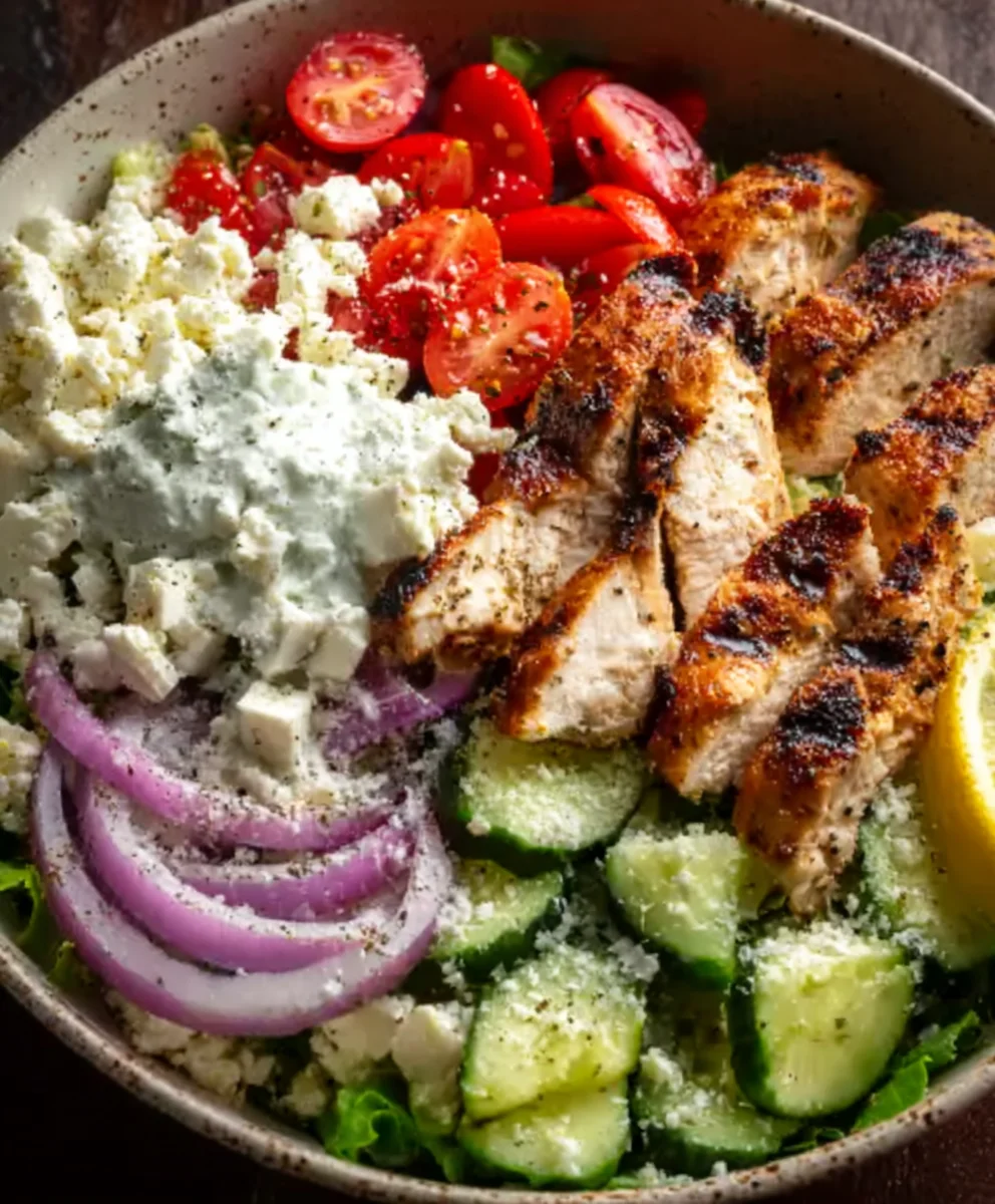 Greek Chicken Bowls- Easy & Delicious Dinner