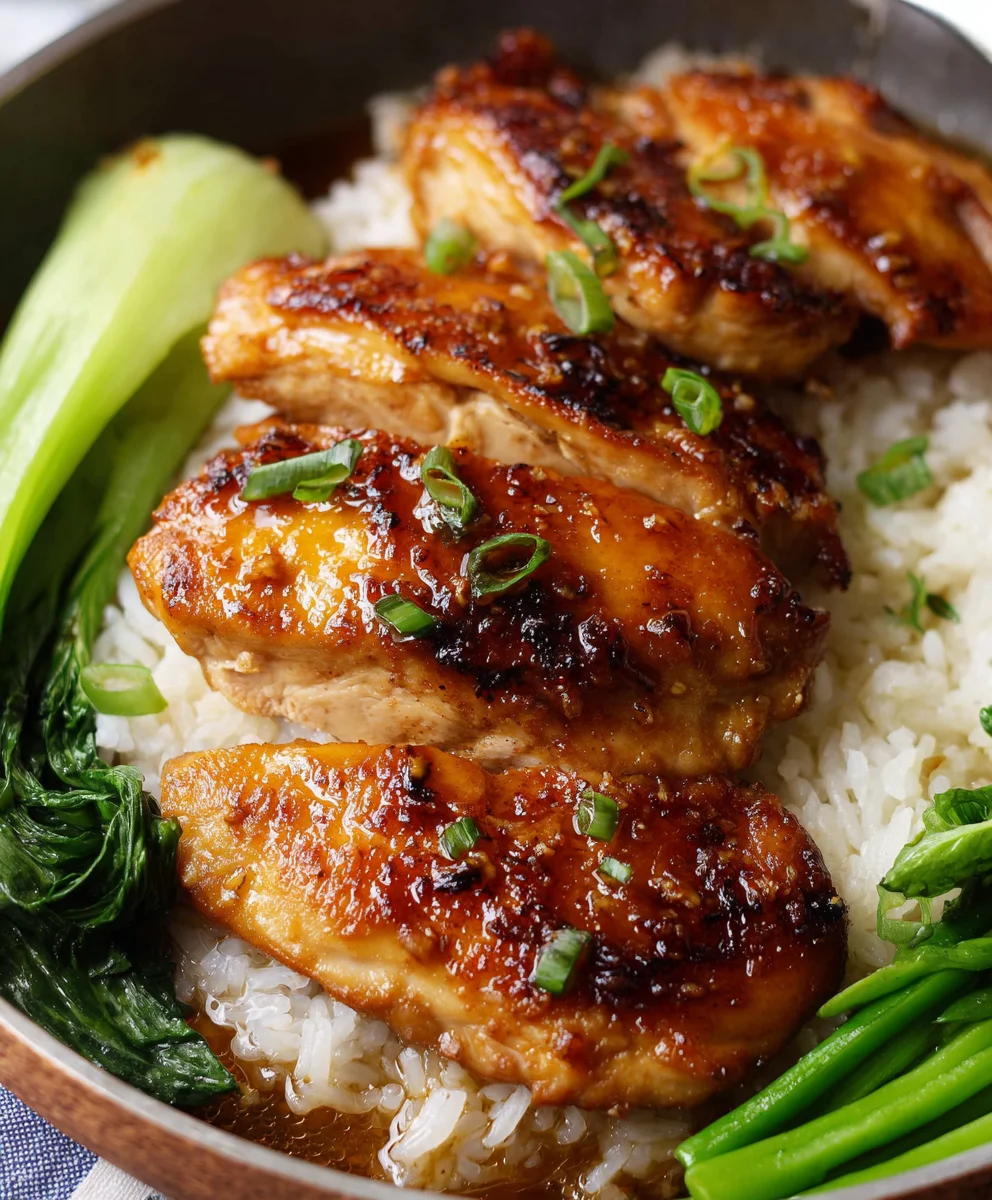 Quick Honey Garlic Chicken Dinner - Easy & Fast