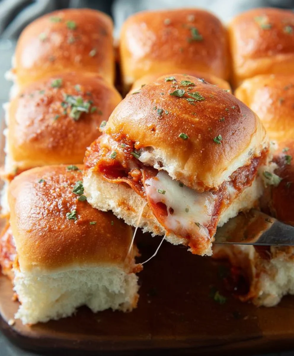Easy Beef Pizza Sliders - Quick Dinner Idea