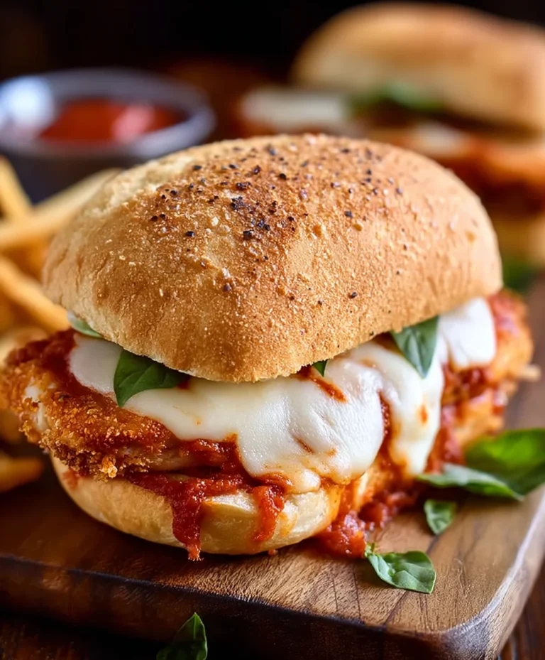 Easy Chicken Parmesan Sandwiches Quick & Delicious Recipe