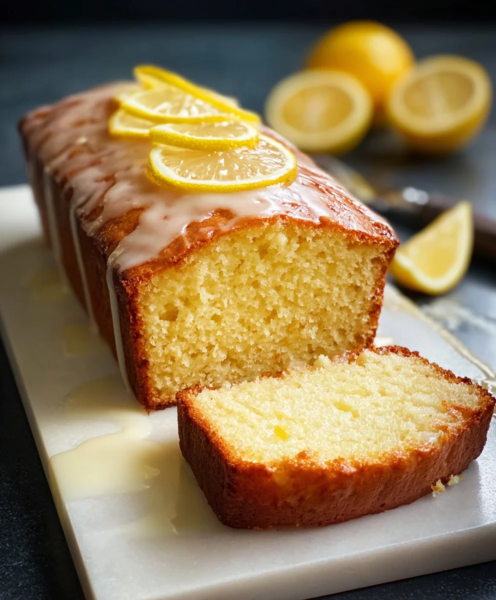 Easy Lemon Loaf Recipe- Moist & Zesty Dessert