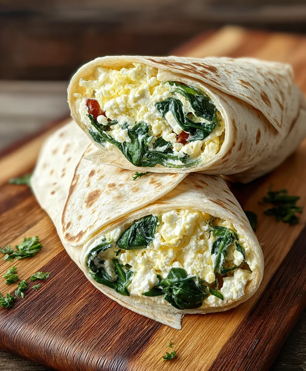 Copycat Starbucks Spinach Feta Egg White Wrap