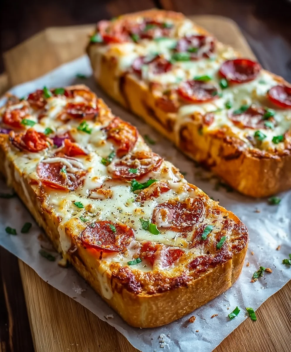 Quick French Bread Pizza - Easy Weeknight Dinner