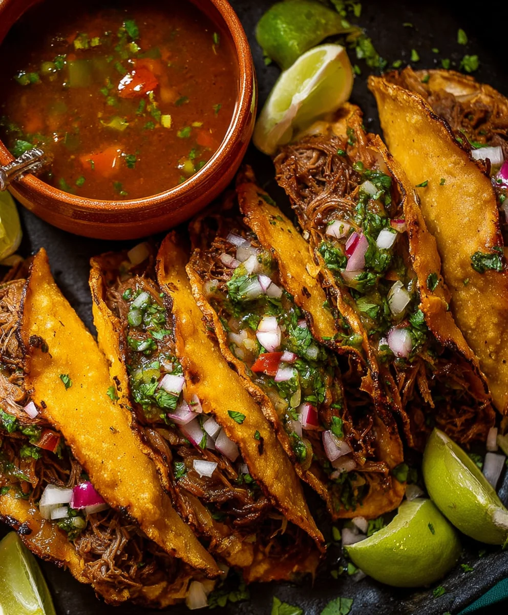 Authentic Beef Birria Tacos-Flavorful Mexican Recipe
